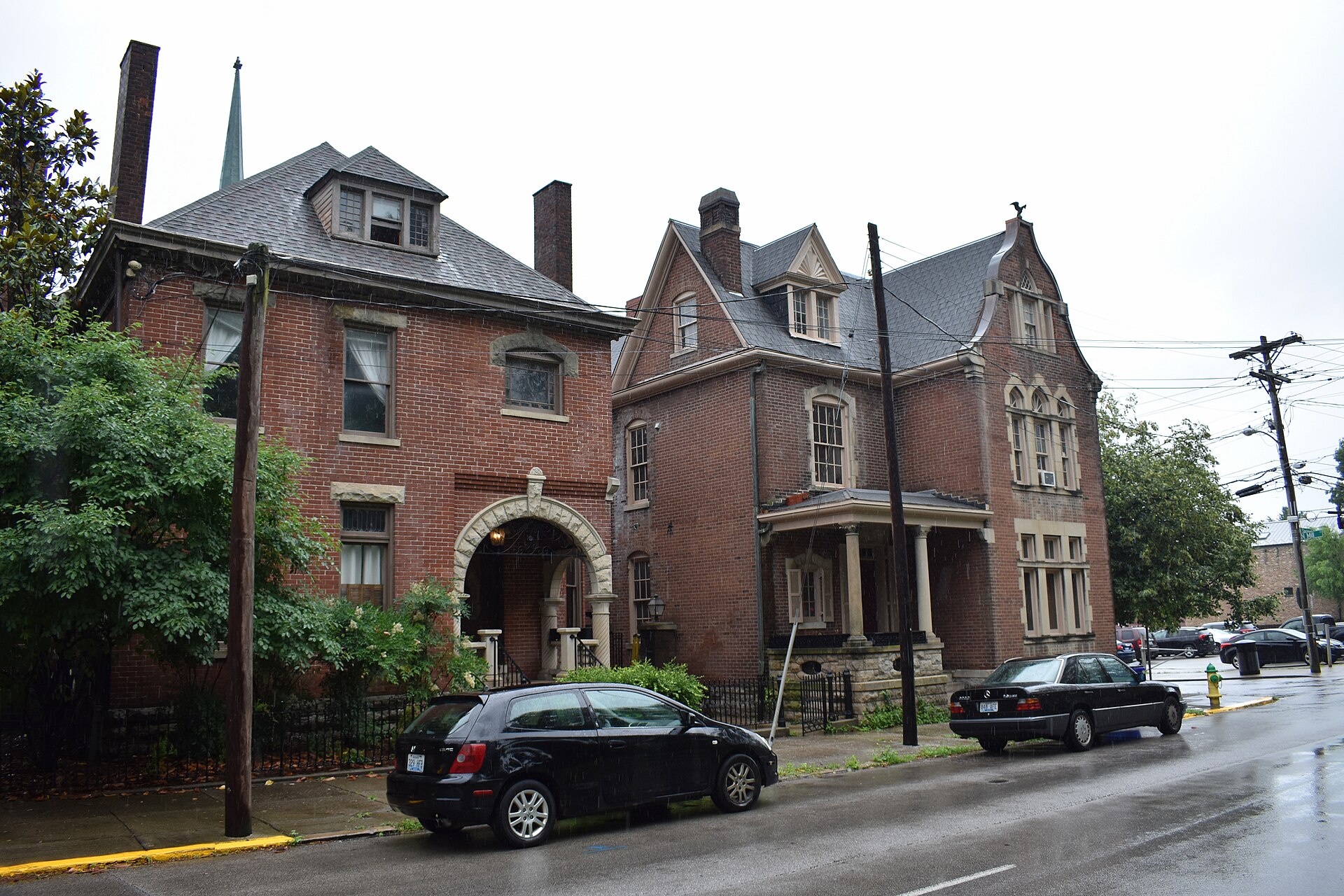 The historic Gratz Park neighborhood in Lexington
