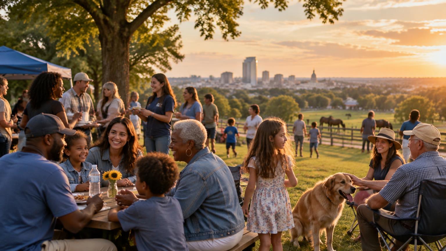 A multigenerational Lexington community gathering